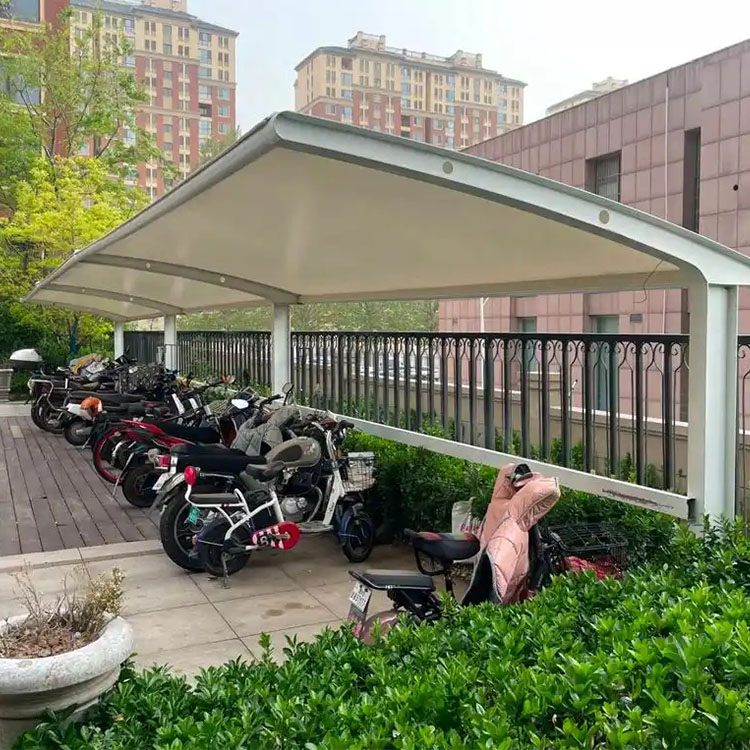 麻江县膜结构电动车棚